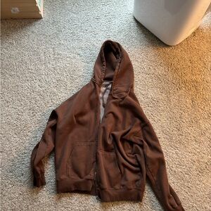 Brandy Melville Brown Hoodie